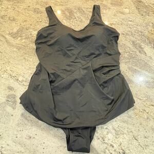 Swimsuits for All Sarong One Piece 22 NEW